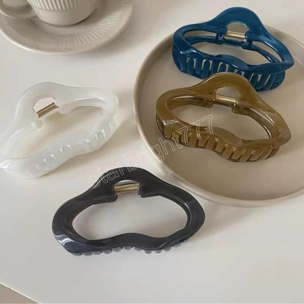 vintage irregular clouds hair claw barrettes fashion korean hairclip hairpin for women girl hair accessories headdress hairgrip, Slivery;white
vintage irregular clouds hair claw barrettes fashion korean hairclip hairpin for women girl hair accessories headdress hairgrip, Slivery;white