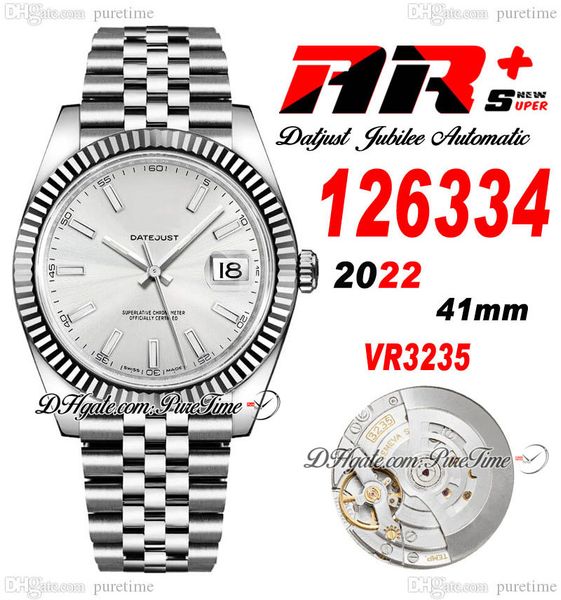 arf 126334 41 vr3235 automatic mens watch date fluted bezel silver stick dial 904l jubileesteel bracelet super edition same serial warranty, Slivery;brown
arf 126334 41 vr3235 automatic mens watch date fluted bezel silver stick dial 904l jubileesteel bracelet super edition same serial warranty, Slivery;brown