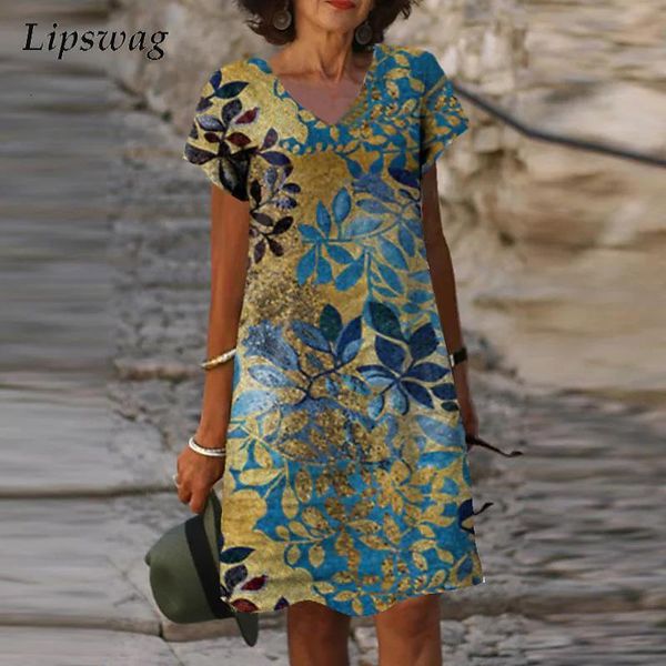 party dresses autumn vintage pattern print party dress women 2023 fashion vneck short sleeve straight dress ladies elegant loose beach dress, White;black
party dresses autumn vintage pattern print party dress women 2023 fashion vneck short sleeve straight dress ladies elegant loose beach dress, White;black