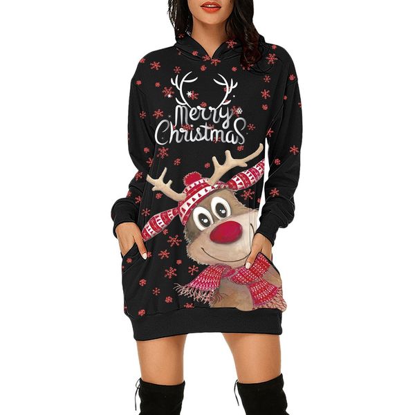 party dresses 2023 christmas dress for women fashion pockets hoodies long sleeve pullover loose casual mini red years suit 221203, White;black
party dresses 2023 christmas dress for women fashion pockets hoodies long sleeve pullover loose casual mini red years suit 221203, White;black