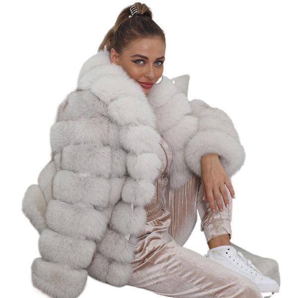 women's wool blends fur jacket winter fashion genuine thicken warm coat for women luxury natural full fluffy ladies parka 221205, Black
women's wool blends fur jacket winter fashion genuine thicken warm coat for women luxury natural full fluffy ladies parka 221205, Black