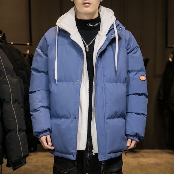 men's down parkas winter hooded padded jacket men harajuku hip hop thicken warm parkas fashion japanese trend fake twopieces jacket coa, Black
men's down parkas winter hooded padded jacket men harajuku hip hop thicken warm parkas fashion japanese trend fake twopieces jacket coa, Black