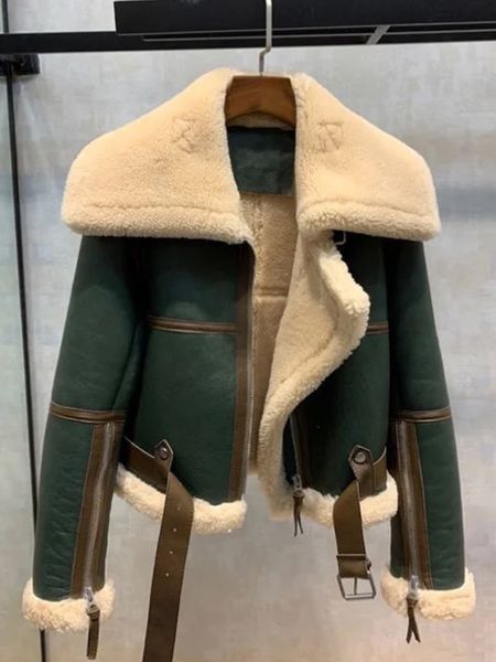 womens jackets women jacket winter clothes green faux leather stitching motorcycle clothing short coat vintage flocking streetwear 221205, Black;brown
womens jackets women jacket winter clothes green faux leather stitching motorcycle clothing short coat vintage flocking streetwear 221205, Black;brown