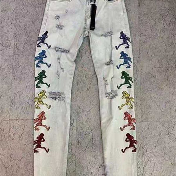 men's jeans 2021 mens designer distressed ripped biker slim fit motorcycle denim for men s fashion jean mans pants pour hommes realvpcg, Blue
men's jeans 2021 mens designer distressed ripped biker slim fit motorcycle denim for men s fashion jean mans pants pour hommes realvpcg, Blue