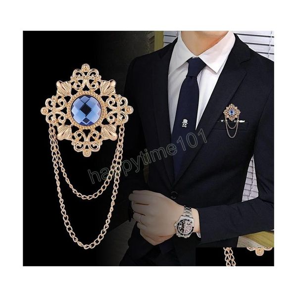 pins brooches retro gem brooch mens suit pin vintage rhinestone cross tassel lapel pins with chain luxury jewelry accessories drop d dhdf0, Gray
pins brooches retro gem brooch mens suit pin vintage rhinestone cross tassel lapel pins with chain luxury jewelry accessories drop d dhdf0, Gray
