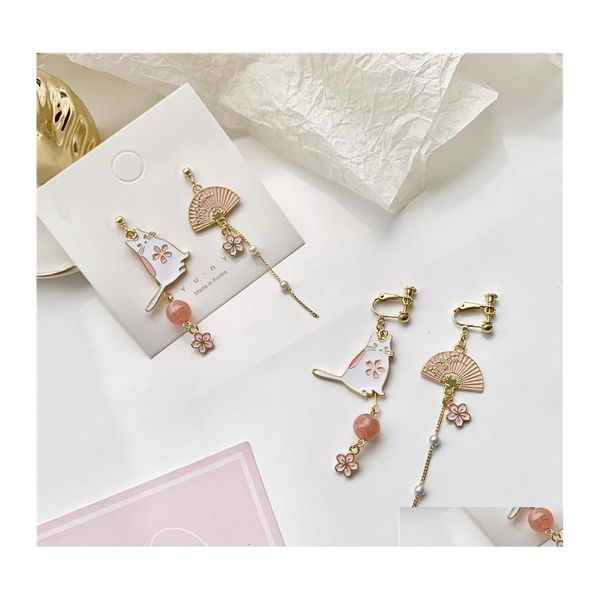 dangle chandelier korean style flower cute animal dangle earrings for women moon stars kitten rabbit balloon asymmetric earring pa dhcdq, Silver
dangle chandelier korean style flower cute animal dangle earrings for women moon stars kitten rabbit balloon asymmetric earring pa dhcdq, Silver