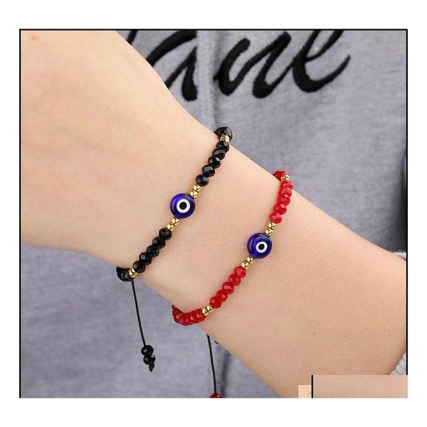 charm bracelets charm bracelets jewelry braided evil blue eye bracelet handmade colorf crystal beads for women girl drop delivery 202 dh6ph, Golden;silver
charm bracelets charm bracelets jewelry braided evil blue eye bracelet handmade colorf crystal beads for women girl drop delivery 202 dh6ph, Golden;silver