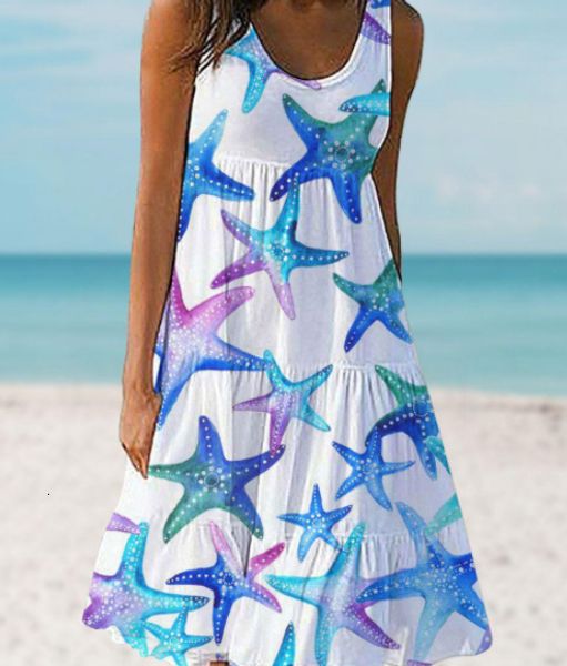 party dresses sea asteroidea print women's fashion sling beach elegant summer strap midi patry sleeveless 221203, White;black
party dresses sea asteroidea print women's fashion sling beach elegant summer strap midi patry sleeveless 221203, White;black