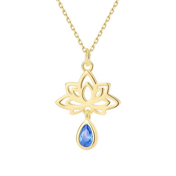 925 sterling silver diamond lotus flower pendant necklace women retro zircon water drop clavicle chain necklace wholesale price fashion jewe
925 sterling silver diamond lotus flower pendant necklace women retro zircon water drop clavicle chain necklace wholesale price fashion jewe