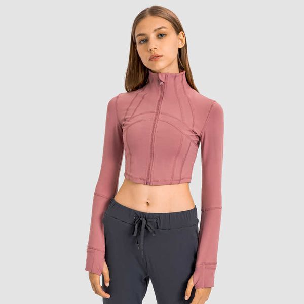 08 Women Yoga Outfits Cropped Workout Sport Coat Fitness Define Jacket Sport Quick Dry Activewear Top Solid Zip Up, Lead pink
08 Women Yoga Outfits Cropped Workout Sport Coat Fitness Define Jacket Sport Quick Dry Activewear Top Solid Zip Up, Lead pink