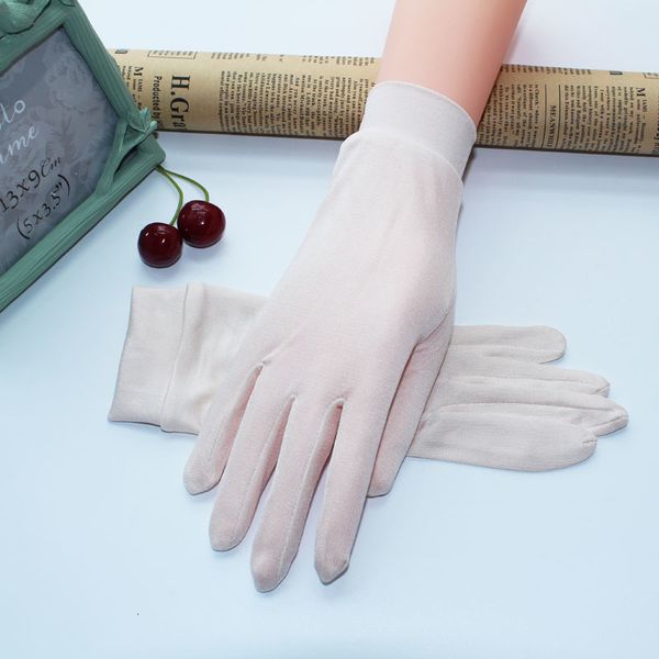 fingerless gloves 100 real silk for women' spring summer soft ladies mittens antiuv solid color 221203, Blue;gray
fingerless gloves 100 real silk for women' spring summer soft ladies mittens antiuv solid color 221203, Blue;gray