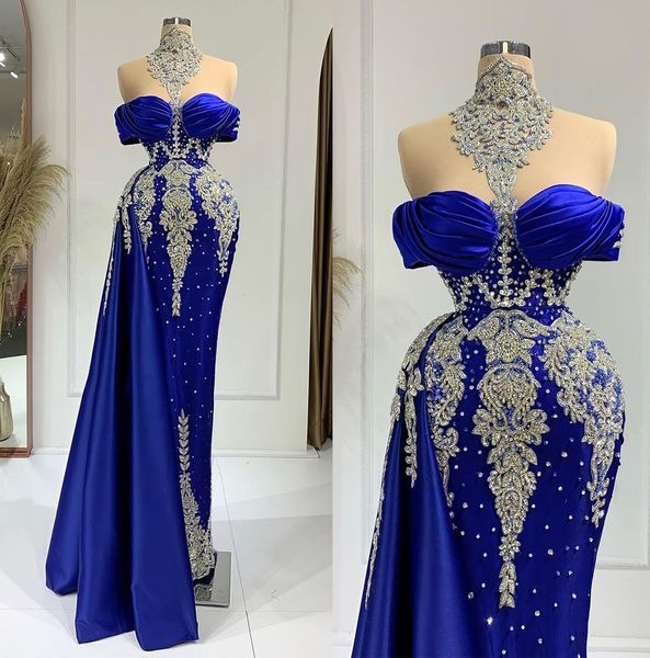 luxury blue prom dresses rhinestones beading party dresses sheer neck split floor length custom made evening dress, Black;red
luxury blue prom dresses rhinestones beading party dresses sheer neck split floor length custom made evening dress, Black;red