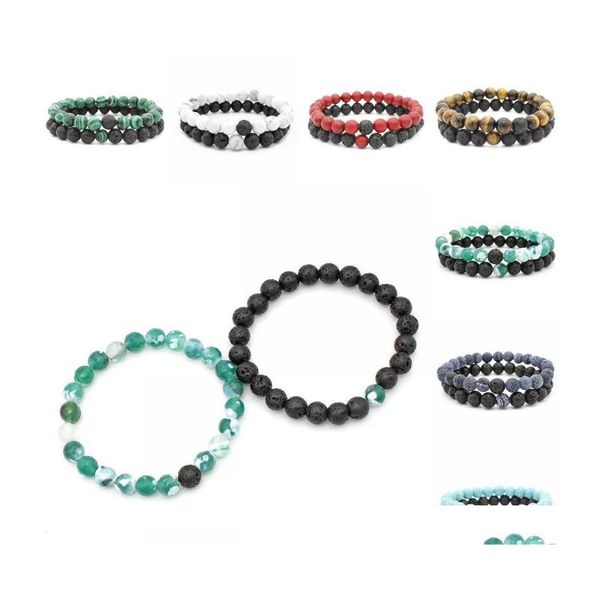 beaded 2pcs/sets volcanic rock bracelet 8mm yoga beads bangle essential oil diffuser bracelets 7 styles couple women men jewelry gif dheax, Black
beaded 2pcs/sets volcanic rock bracelet 8mm yoga beads bangle essential oil diffuser bracelets 7 styles couple women men jewelry gif dheax, Black