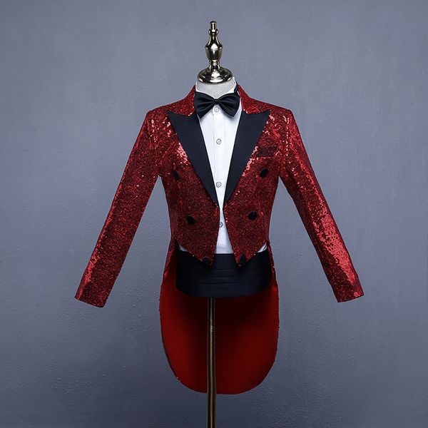 suits boys formal birthday for weddings blazer red swallowtail coat kids gentleman party child clothes sequins children s tuxedo 221205, Black
suits boys formal birthday for weddings blazer red swallowtail coat kids gentleman party child clothes sequins children s tuxedo 221205, Black