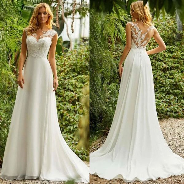 boho wedding dress bateau neck appliques lace vintage princess bridal gowns custom made, White
boho wedding dress bateau neck appliques lace vintage princess bridal gowns custom made, White