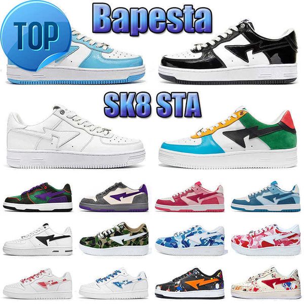 bapestas baped men women casual shoes designer sneaker bapesta fashion sk8 sta camo black white green red orange camouflage trainer sports
bapestas baped men women casual shoes designer sneaker bapesta fashion sk8 sta camo black white green red orange camouflage trainer sports