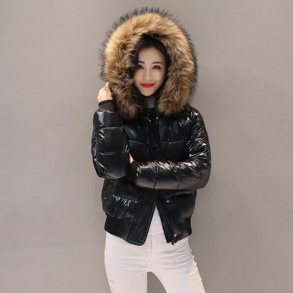 women's down parkas winter jacket hooded slim big thick real fur short white duck filler coat female solid warm clothes snow suit 22120, Black
women's down parkas winter jacket hooded slim big thick real fur short white duck filler coat female solid warm clothes snow suit 22120, Black