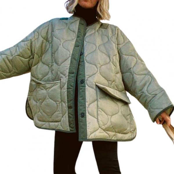 women s down parkas quilted jacket outwear women flap pockets round neck long sleeve slit loose fit for winter 221205, Black
women s down parkas quilted jacket outwear women flap pockets round neck long sleeve slit loose fit for winter 221205, Black