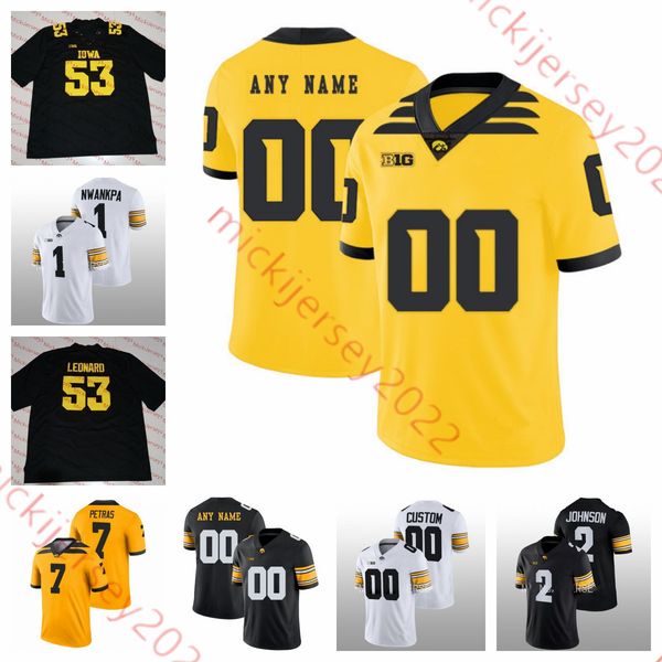 iowa hawkeyes college football custom jersey 21 kaden wetjen alec wick jackson frericks andrew lentsch addison ostrenga johnny pascuzzi stev, Black
iowa hawkeyes college football custom jersey 21 kaden wetjen alec wick jackson frericks andrew lentsch addison ostrenga johnny pascuzzi stev, Black