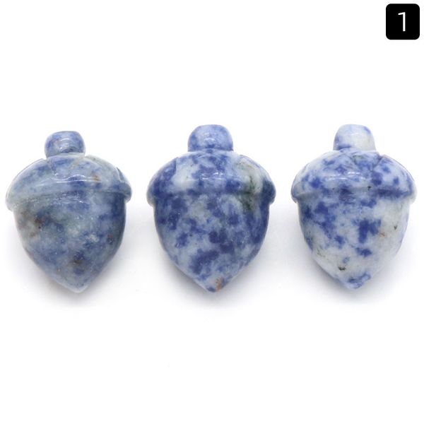 natural sodalite stone hazelnut ornaments gemstone pine nuts carved home decoration crystal crafts for christmas, Black
natural sodalite stone hazelnut ornaments gemstone pine nuts carved home decoration crystal crafts for christmas, Black