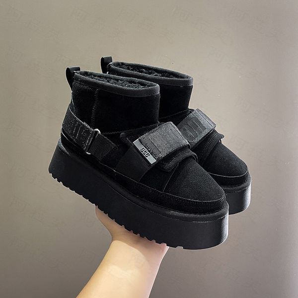 boots winter ankle snow women platform mid heels chelsea sport warm fur femme casual plush goth woman shoes 221205, Black
boots winter ankle snow women platform mid heels chelsea sport warm fur femme casual plush goth woman shoes 221205, Black