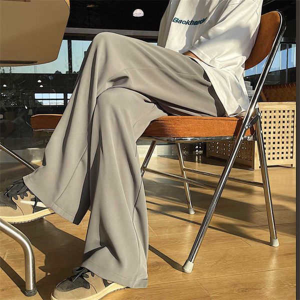 men's pants summer casual mopping pants men straight all-match wide leg pants oversize solid simple comfortable long trousers 4 colors, Black
men's pants summer casual mopping pants men straight all-match wide leg pants oversize solid simple comfortable long trousers 4 colors, Black