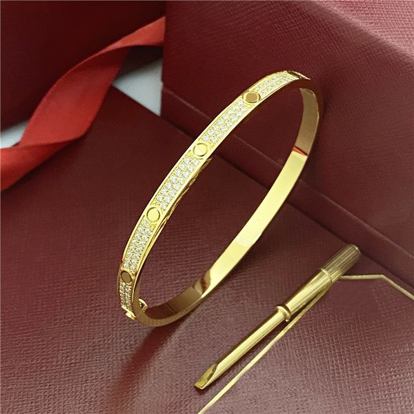 diamond bangle bracelet stainless steel bracelets designer for women with screwdriver charmed bracelets gold luxury quality couple jewelry c, Black
diamond bangle bracelet stainless steel bracelets designer for women with screwdriver charmed bracelets gold luxury quality couple jewelry c, Black