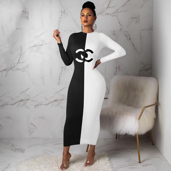 2023 brand women letter dresses winter spring casual clothes crew neck pullover dress fashion long sleeve clothing dhl 9079, Black;gray
2023 brand women letter dresses winter spring casual clothes crew neck pullover dress fashion long sleeve clothing dhl 9079, Black;gray
