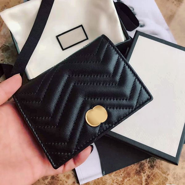 luxury designer quality leather wallets five card holders marmont men fashion small coin purses holder interior slot wristlets with box wome, Brown;gray
luxury designer quality leather wallets five card holders marmont men fashion small coin purses holder interior slot wristlets with box wome, Brown;gray