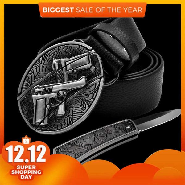 fashion and luxury design belt men's leather knife smooth buckle fashion personalized bt-selling self-defense, Black;brown
fashion and luxury design belt men's leather knife smooth buckle fashion personalized bt-selling self-defense, Black;brown