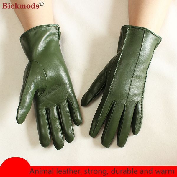 five fingers gloves color leather women' fashion velvet lining outdoor motorcycle riding autumn and winter warmth ladies sheepskin poi, Blue;gray
five fingers gloves color leather women' fashion velvet lining outdoor motorcycle riding autumn and winter warmth ladies sheepskin poi, Blue;gray