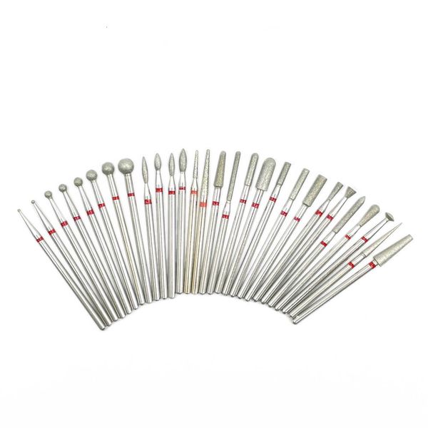 nail art equipment 50pcs manicure diamond nail drill cuticle drill bit set milling cutter clean accessories dead skin remove drill bits for, Silver
nail art equipment 50pcs manicure diamond nail drill cuticle drill bit set milling cutter clean accessories dead skin remove drill bits for, Silver