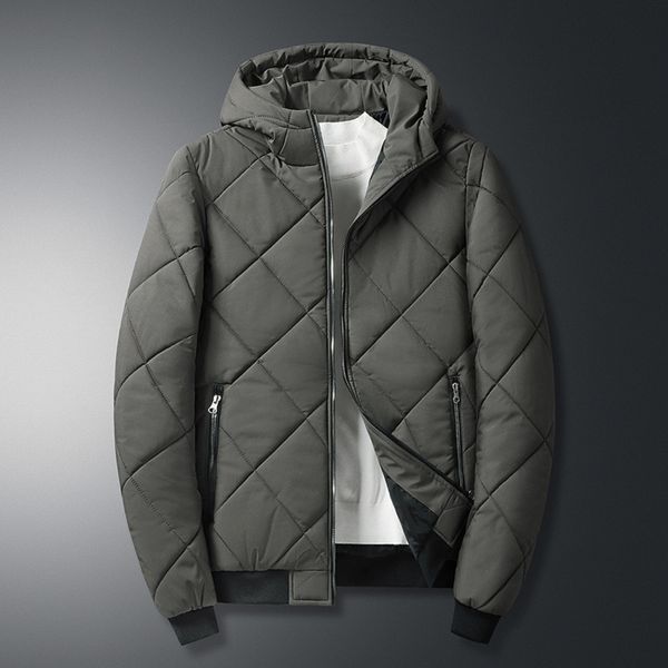 men s down parkas hooded jacket men cotton padded windbreeaker autumn winter slim casual coats warm 221205, Black
men s down parkas hooded jacket men cotton padded windbreeaker autumn winter slim casual coats warm 221205, Black
