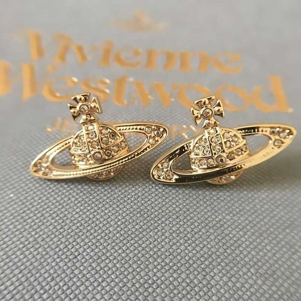 designer vivian westwood earrings classic vivi western empress saturn ear fashion female jewelry, Golden
designer vivian westwood earrings classic vivi western empress saturn ear fashion female jewelry, Golden