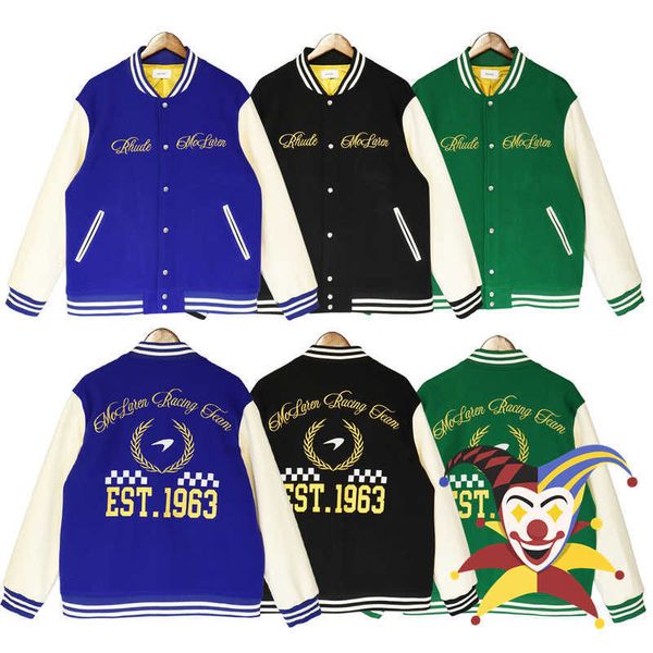 men's jackets 22fw bomb jacket men women embroidery baseball jacket floral embroidery badge woolen bomber coats t221206, Black;brown
men's jackets 22fw bomb jacket men women embroidery baseball jacket floral embroidery badge woolen bomber coats t221206, Black;brown