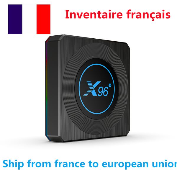 ship from france x96 x4 tv box android 11.0 amlogic s905x4 4gb 32gb quad core 2.4g 5g dual band wifi bt 8k 1000m lan set boxes
ship from france x96 x4 tv box android 11.0 amlogic s905x4 4gb 32gb quad core 2.4g 5g dual band wifi bt 8k 1000m lan set boxes
