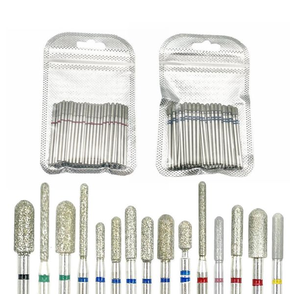 nail art equipment 50pcs c series round cylinder diamond drill bit for electric manicure machine accessories mills cutter bits 221206, Silver
nail art equipment 50pcs c series round cylinder diamond drill bit for electric manicure machine accessories mills cutter bits 221206, Silver
