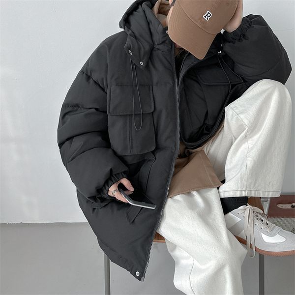 mens down parkas privathinker men winter clothes windproof outdoor jacket multi pocket large size man hooded warm male casual coats 221206, Black
mens down parkas privathinker men winter clothes windproof outdoor jacket multi pocket large size man hooded warm male casual coats 221206, Black