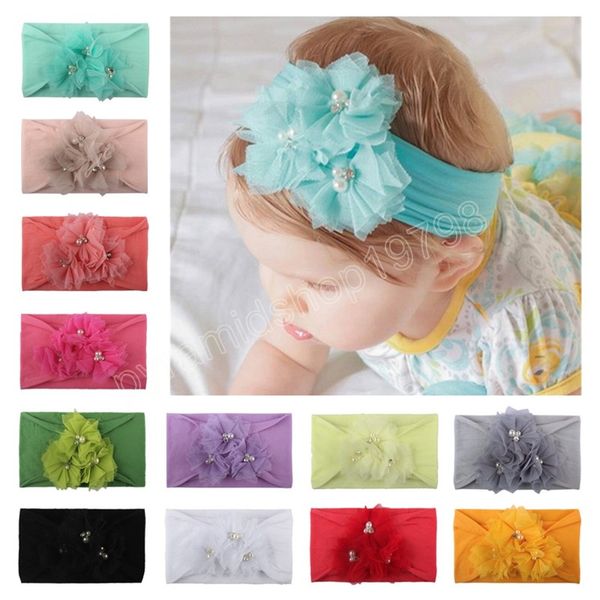 hand sewing beads flower infant elastic hairband baby girl solid color wide nylon headband princess headwear p props, Slivery;white
hand sewing beads flower infant elastic hairband baby girl solid color wide nylon headband princess headwear p props, Slivery;white