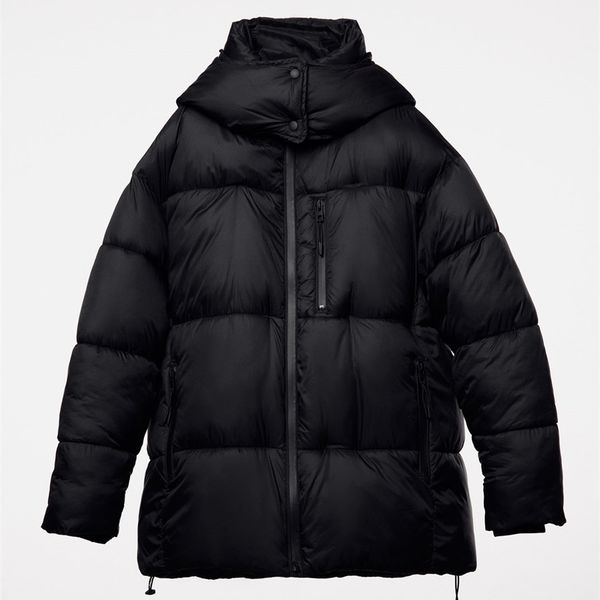 women's down parkas zvri 2023 hooded parka black turtleneck coat chunky zipper jacket casual warm versatile 221205
women's down parkas zvri 2023 hooded parka black turtleneck coat chunky zipper jacket casual warm versatile 221205