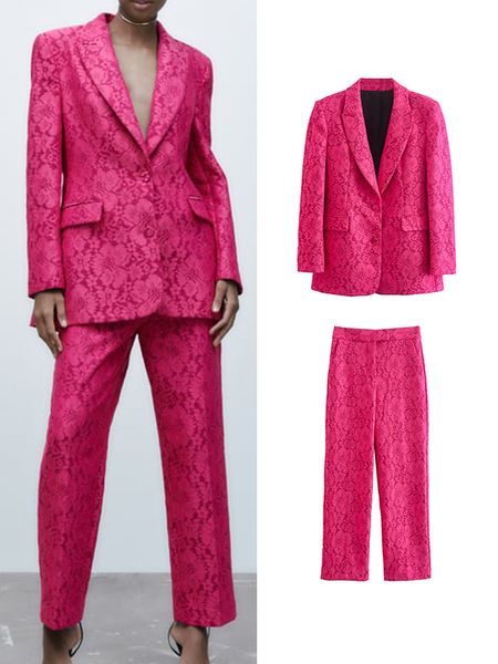 women's two piece pants traf ladies lace fabric blazer suit spring autumn 2pcs office outfits solid jacketzipper trousers basic long pa, White
women's two piece pants traf ladies lace fabric blazer suit spring autumn 2pcs office outfits solid jacketzipper trousers basic long pa, White