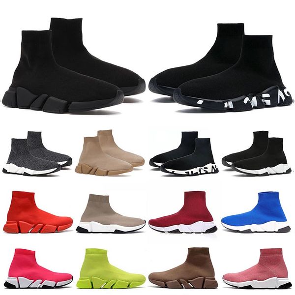 designer sock shoe for man woman balencigas graffitis knit boots men women working ankle boot triple black white pink platform sneaker dhgat
designer sock shoe for man woman balencigas graffitis knit boots men women working ankle boot triple black white pink platform sneaker dhgat