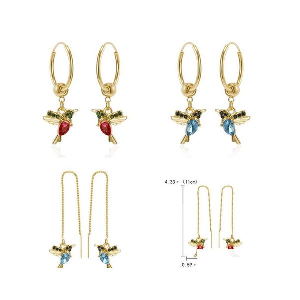 dangle chandelier hummingbird crystal pendant earrings exquisite birds shaped tassel bird earring for womens wedding jewelry 22 d3 dhdso, Silver
dangle chandelier hummingbird crystal pendant earrings exquisite birds shaped tassel bird earring for womens wedding jewelry 22 d3 dhdso, Silver