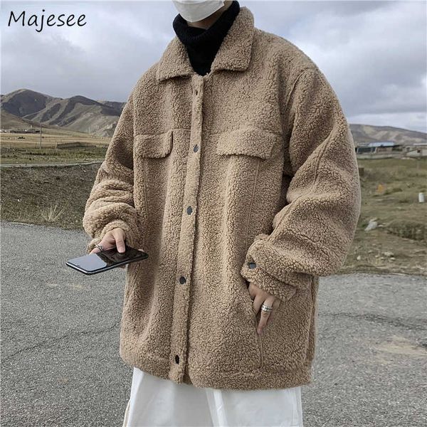 men's jackets medium-long style parkas men solid all-match warm winter new ulzzang loose turn down collar design trendy dents simple ca, Black;brown
men's jackets medium-long style parkas men solid all-match warm winter new ulzzang loose turn down collar design trendy dents simple ca, Black;brown