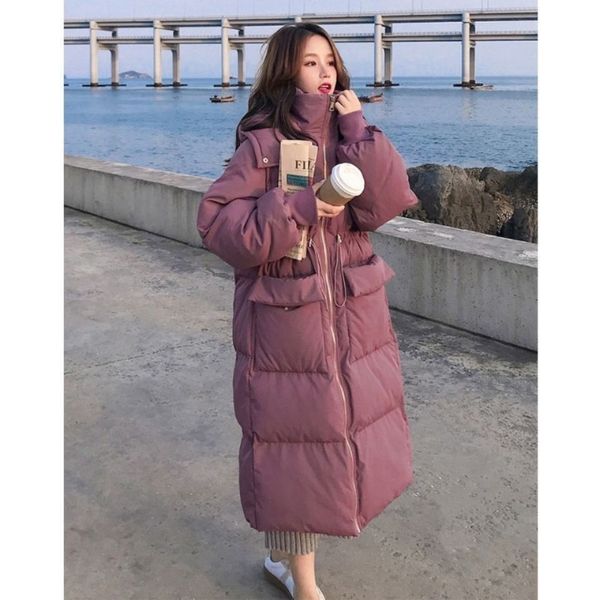 women s down parkas winter jacket mid length over the knee korean style waist padded 221205, Black
women s down parkas winter jacket mid length over the knee korean style waist padded 221205, Black
