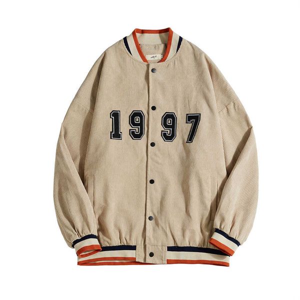 men's jackets corduroy bomber varsity jacket men's spring autumn vintage harajuku couples coat letter embroidery loose baseball ja, Black;brown
men's jackets corduroy bomber varsity jacket men's spring autumn vintage harajuku couples coat letter embroidery loose baseball ja, Black;brown