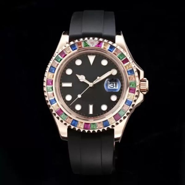 new models classic new men watch automatic diamonds bezel mechanical black rubber sapphire diver limited sport watches, Slivery;brown
new models classic new men watch automatic diamonds bezel mechanical black rubber sapphire diver limited sport watches, Slivery;brown