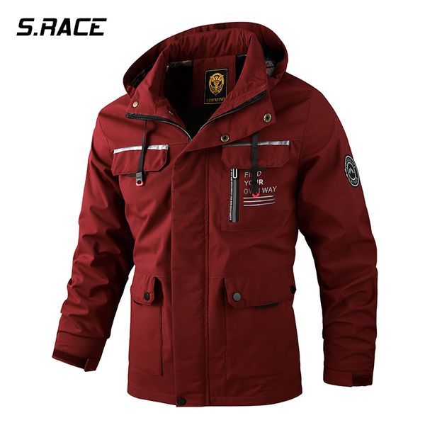 mens jackets fashion spring autumn windbreaker bomber coats outdoor waterproof detachable hooded 221206, Black;brown
mens jackets fashion spring autumn windbreaker bomber coats outdoor waterproof detachable hooded 221206, Black;brown