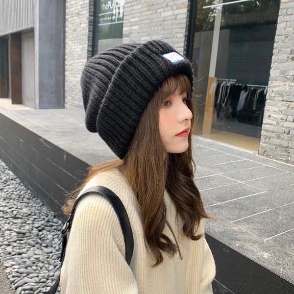 beanie/skull caps year loose big head knitted hats for women outdoor satin warm beanie dome autumn winter bonnet femme cap 221205, Blue;gray
beanie/skull caps year loose big head knitted hats for women outdoor satin warm beanie dome autumn winter bonnet femme cap 221205, Blue;gray
