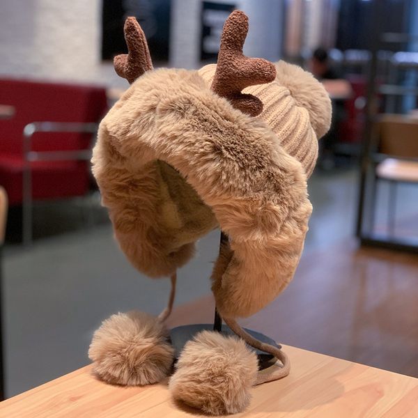 beanieskull caps winter cute reindeer warm hat women beanies windproof student add wool female present girls christmas gifts 221205, Blue;gray
beanieskull caps winter cute reindeer warm hat women beanies windproof student add wool female present girls christmas gifts 221205, Blue;gray